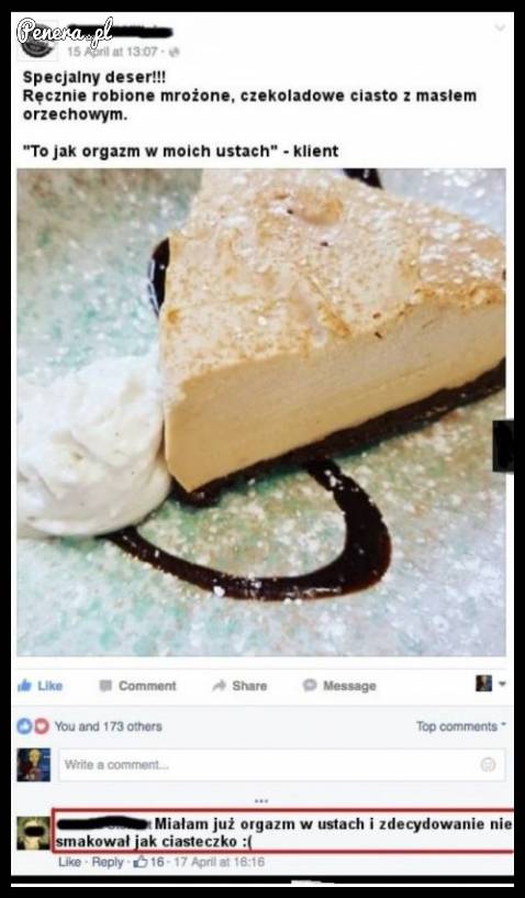 Ta Pani nie potwierdza tego smaku