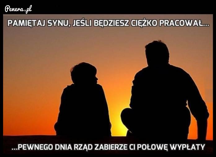 Tak jest właśnie nagradzana ciężka praca w naszym kraju