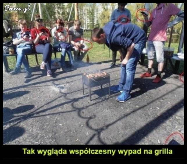 Tak wygląda współczesny wypad na grilla