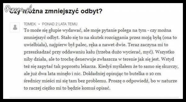 Wstydliwy problem z odbytem!