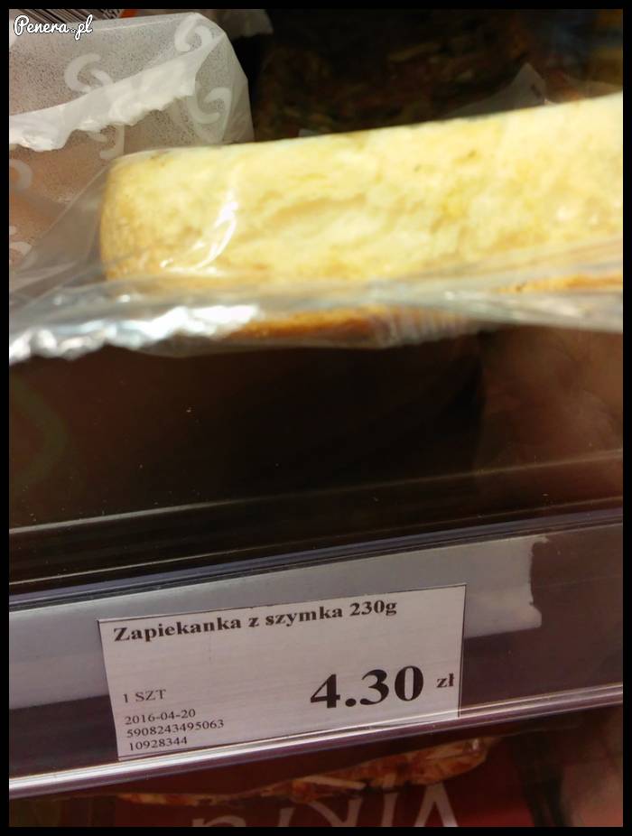 Zapiekanka z szymka Zapiekanka z szymka