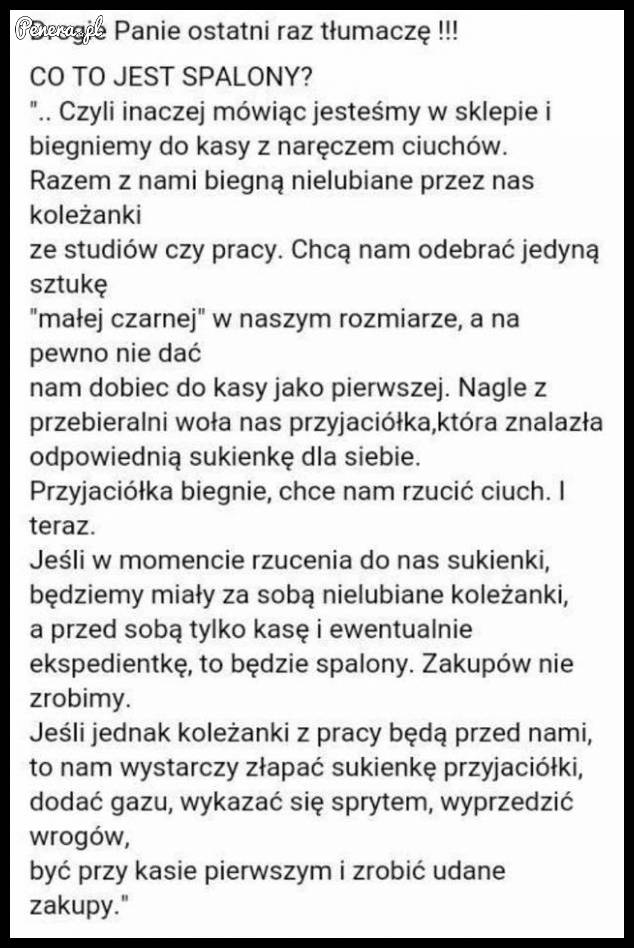 Co to jest spalony?