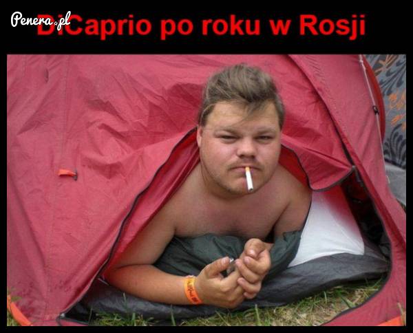 DiCaprio po roku w Rosji