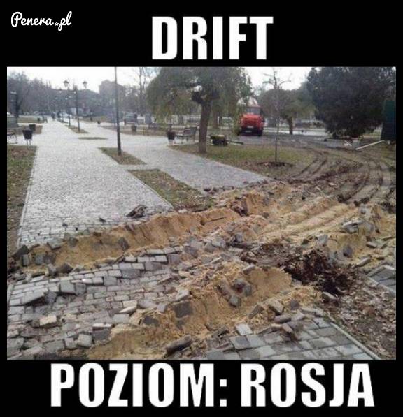 Drift poziom Rosja!