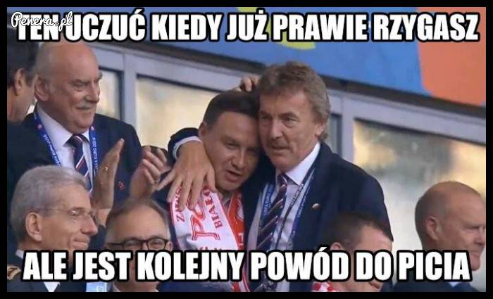 Gdy masz ciężki weekend ale Polska gra w niedzielę