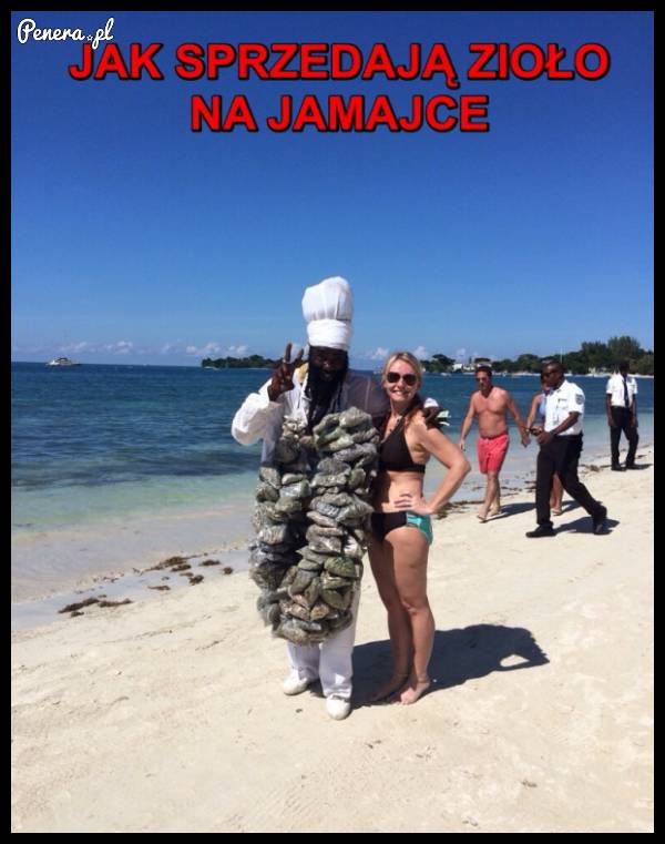 Jak sprzedają zioło na Jamajce