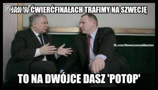 Jak w ćwierćfinale trafimy na Szwecję