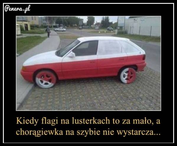 Kiedy flagi to za mało!