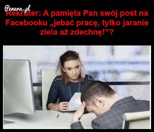 Kiedy na rozmowie o pracę