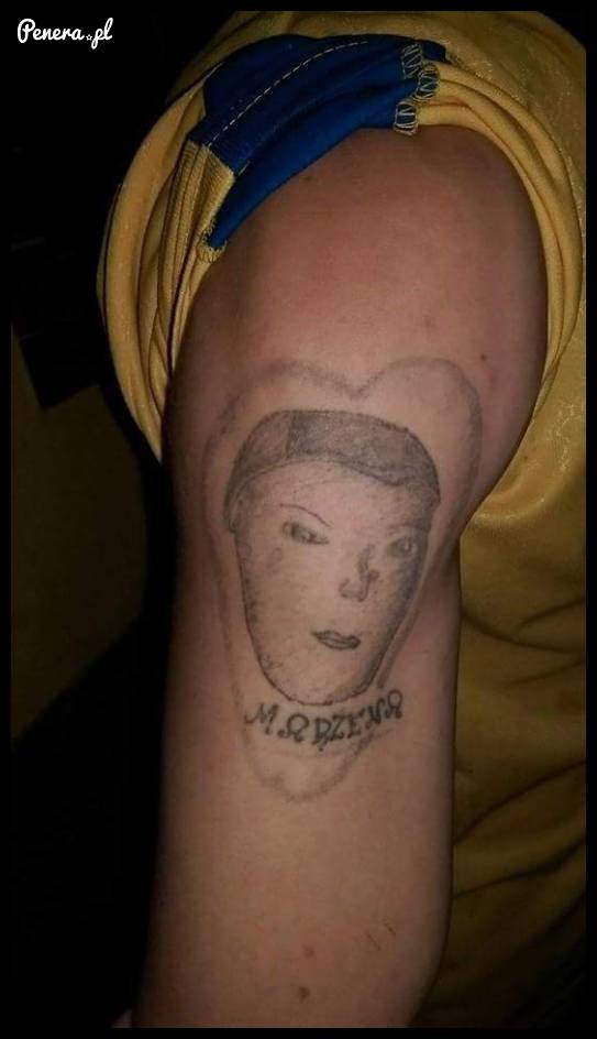 Marzena zrobiłem sobie tatuaż z Tobą