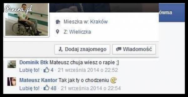 Mateusz ch*ja wiesz o rapie!