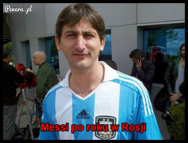 Messi po roku w Rosji