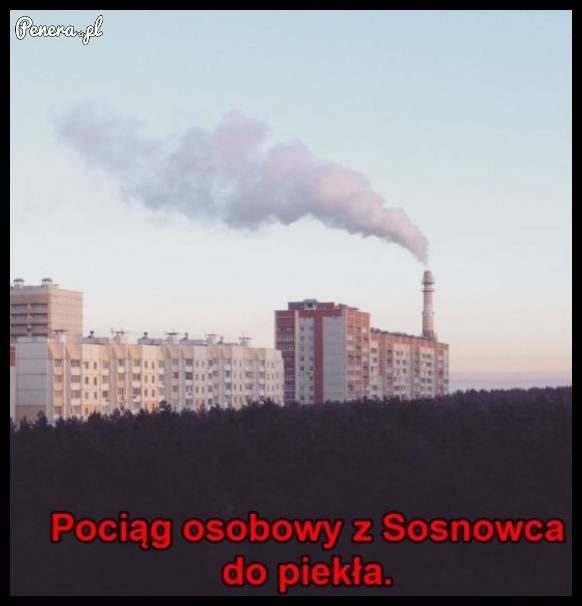 Pociąg osobowy z Sosnowca