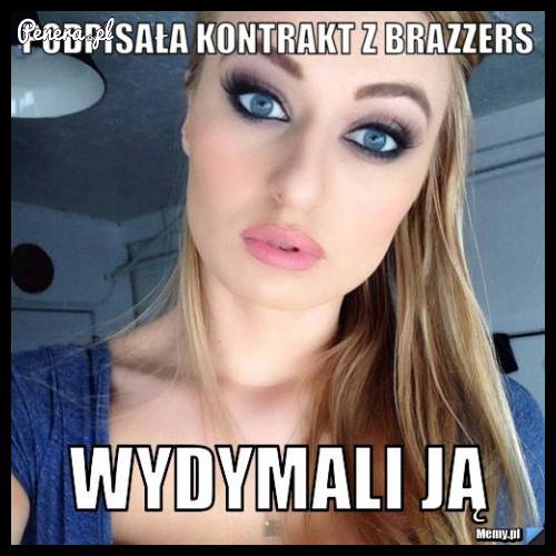 Podpisała kontrakt z Brazzers
