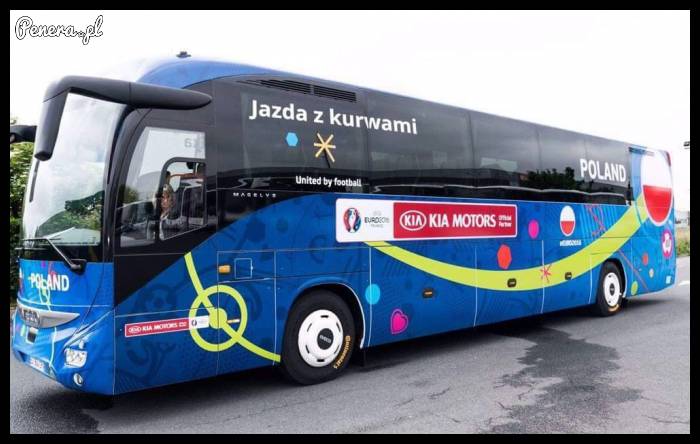 Polski autobus na Euro 2016