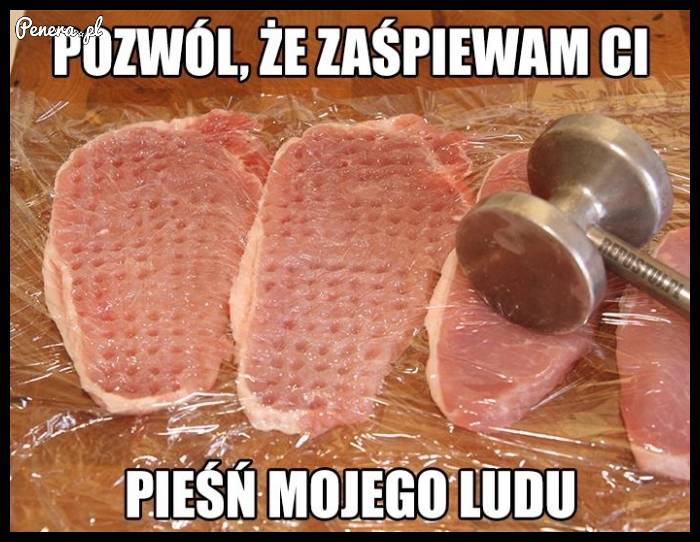 Pozwól że zaśpiewam pieśń mojego ludu