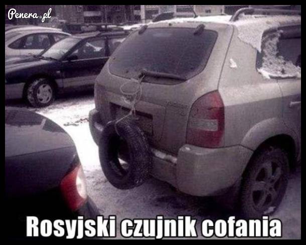 Rosyjski czujnik parkowania