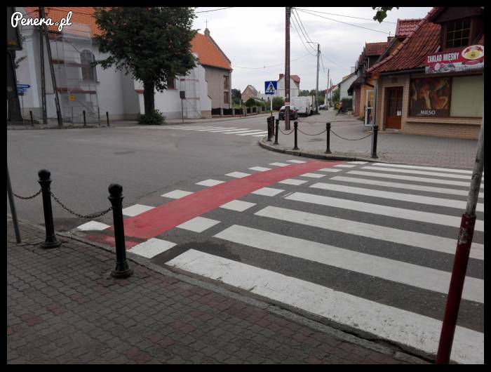 Spoko przejazd dla rowerów