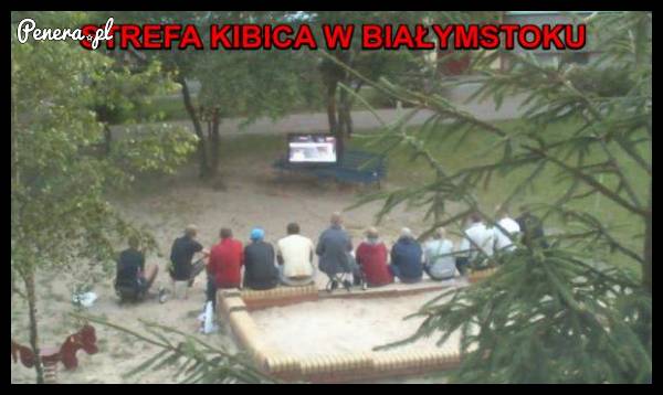 Strefa kibica w Białymstoku!