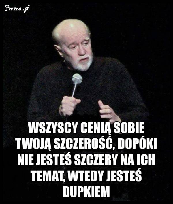Tak to właśnie wygląda ze szczerością!