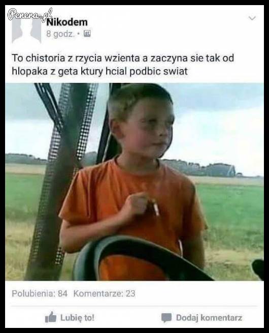To historia z rzycia wzienta
