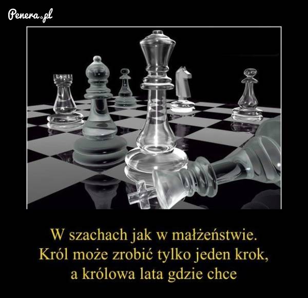 W szachach jak w małżeństwie