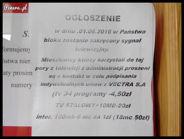 Zakręcą sygnał telewizji