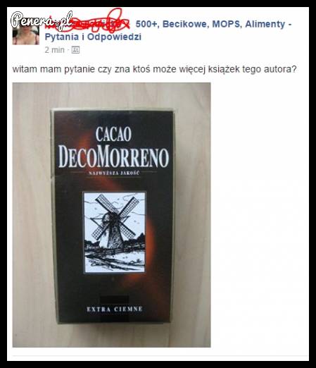 Znacie jeszcze jakieś książki tego autora?