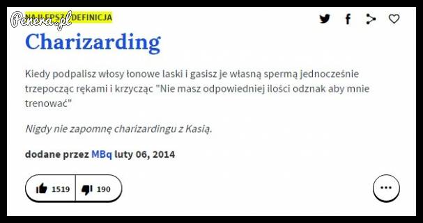 A czy Ty wiesz co to jest Charizarding?