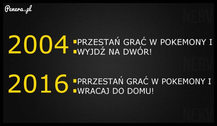 Czasy się zmieniają