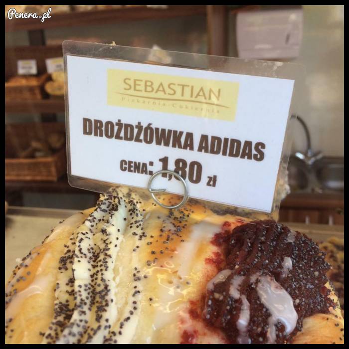 Drożdżówka Adidas