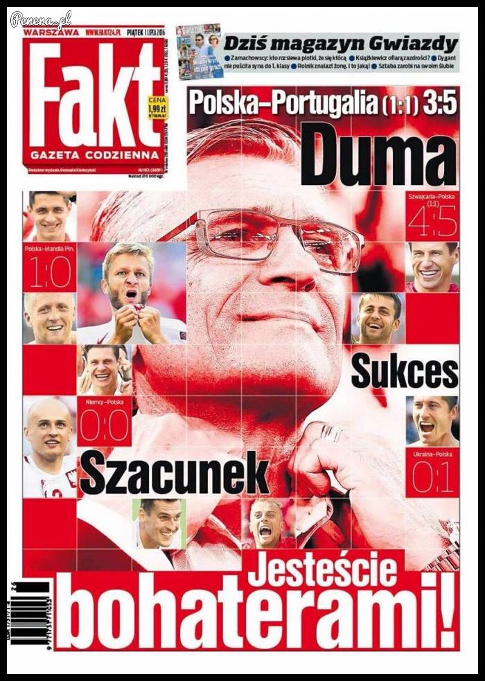 Jesteście bohaterami!