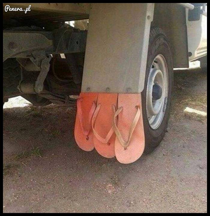 Kierowca ciężarówki zawsze sobie jakoś poradzi