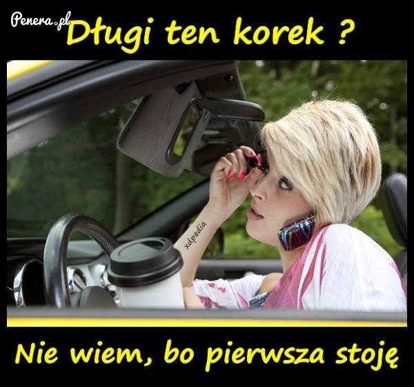 Kobieca logika za kierownicą