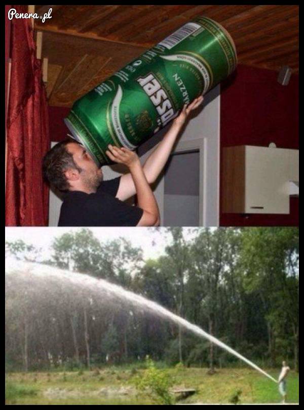 Kochanie ja tylko na jeden browarek :D