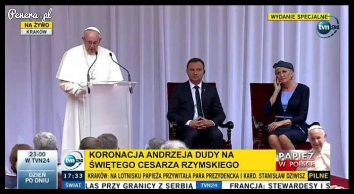 Koronacja Andrzeja Dudy na świętego cesarza rzymskiego