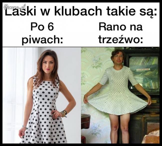 Laski w klubach takie są