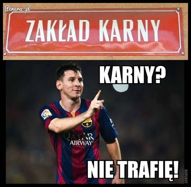 Messi - Zakład karny