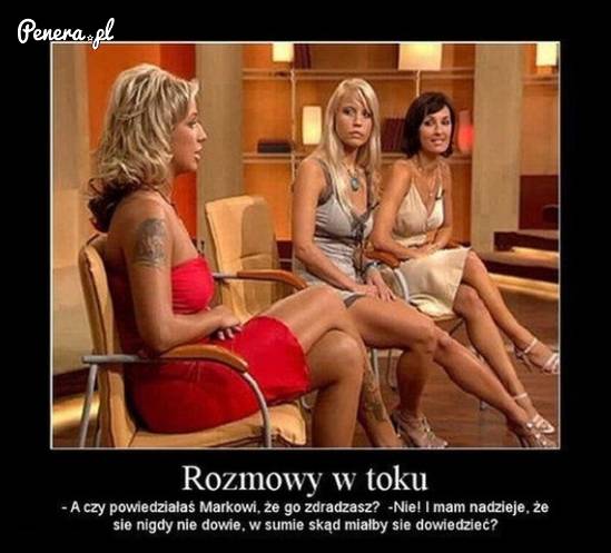 Nie powiedziała mu że go zdradza