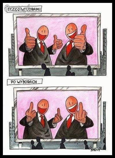 Politycy przed wyborami