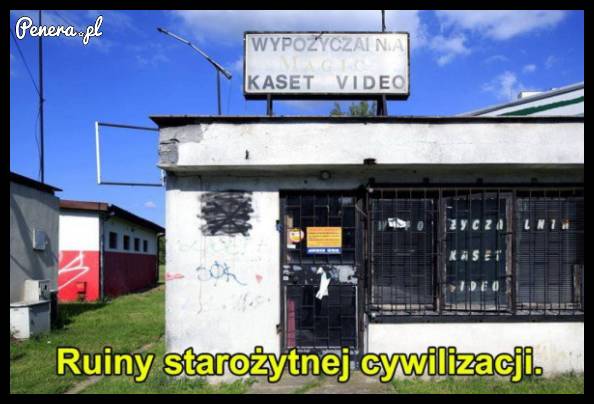 Ruiny starożytnej cywilizacji