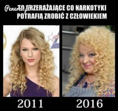 To przerażające co narkotyki potrafią zrobić z człowiekiem