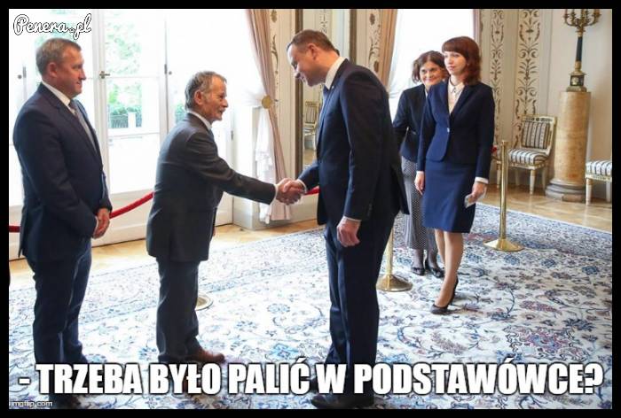 Trzeba było tyle palić w podstawówce?