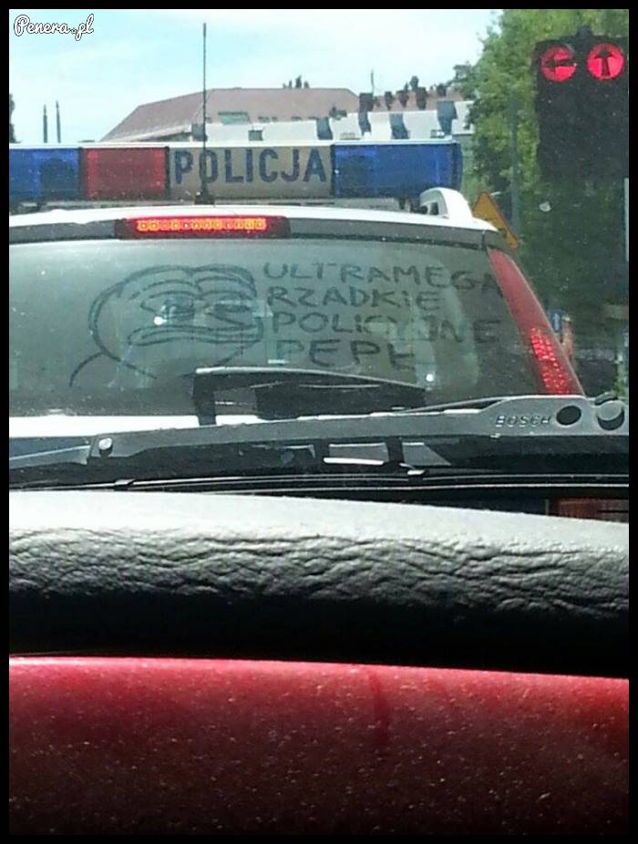 Ultra mega rzadkie policyjne pepe