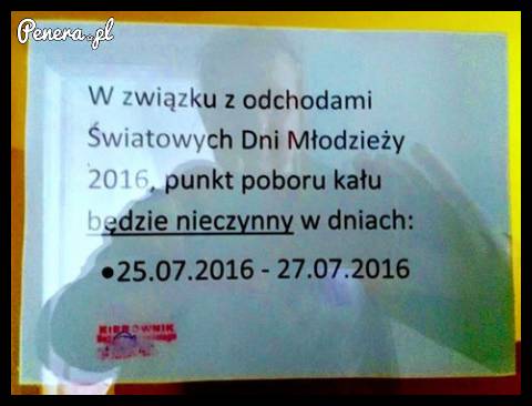 W związku z obchodami Światowego Dnia Młodzieży