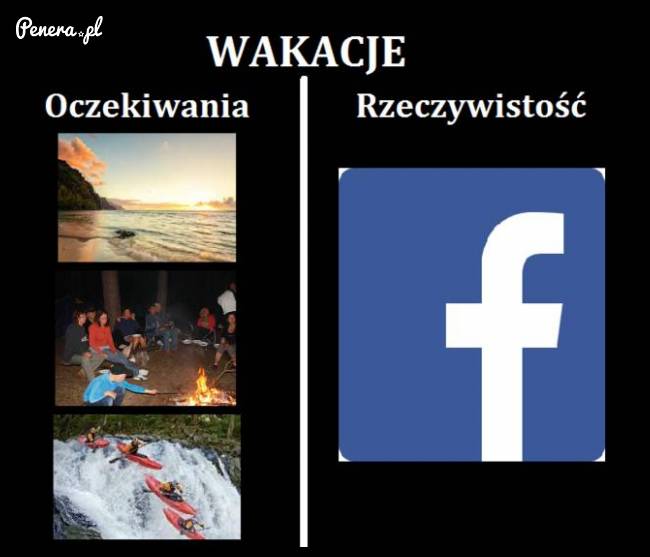 Wakacje - oczekiwania kontra rzeczywistość