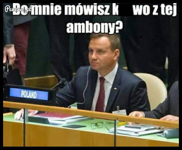 Andrzej zawsze na poważnie