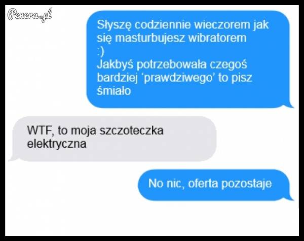 Co by nie napisała to propozycja i tak aktualna :D