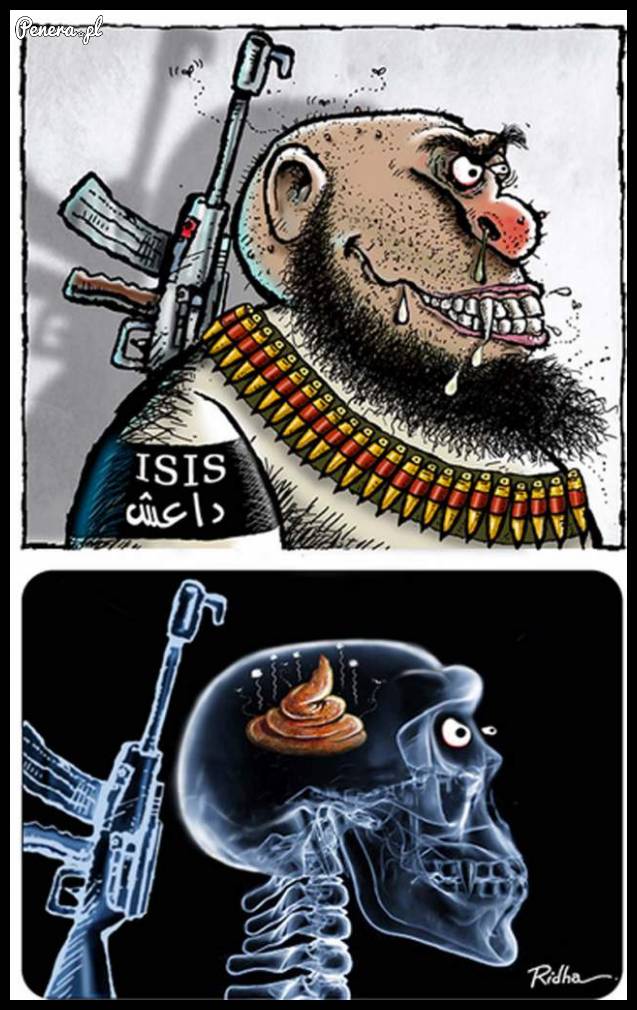 Co ma w głowie bojownik ISIS?