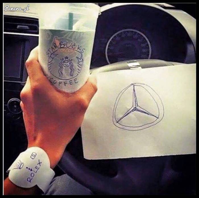 Jak jeździć to tylko na bogato :D